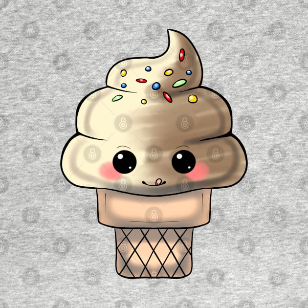 Cute Ice Cream Cone by rvkhart